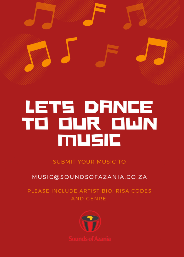 Blue Music Notes Festival Flyer